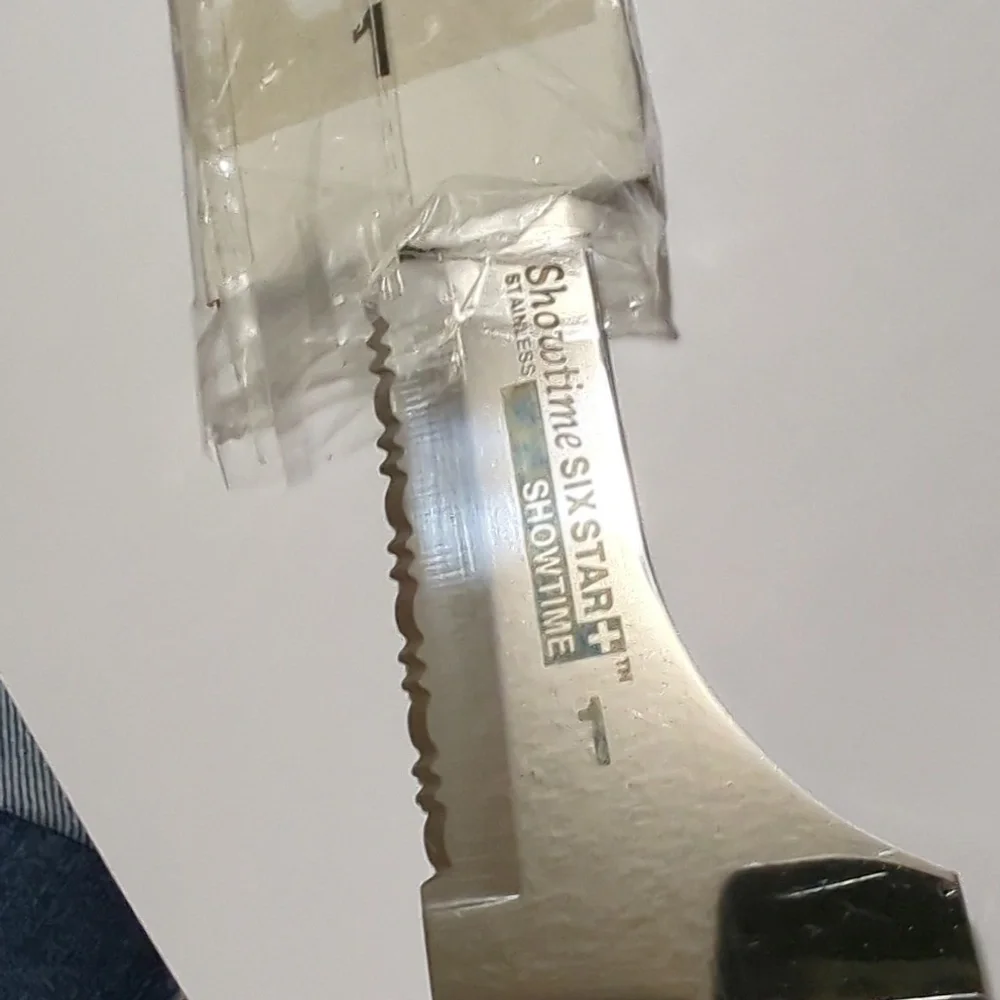 NEW Ronco Showtime Six Star #1 Showtime Kitchen Knife Stainless Steel Full Tang